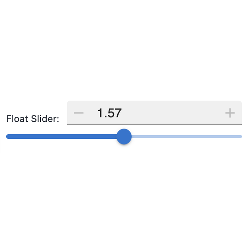 EditableFloatSlider