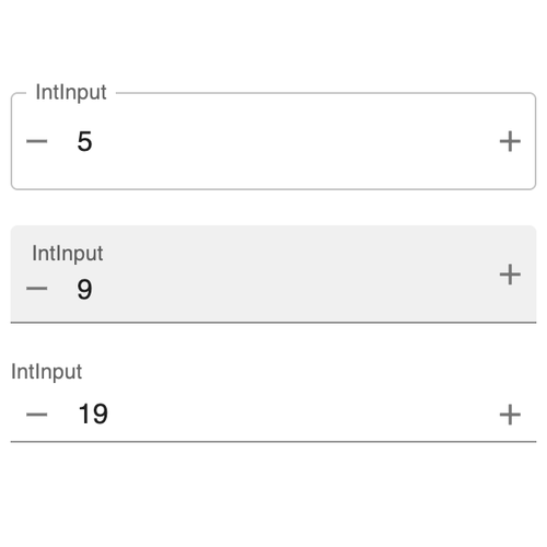 IntInput